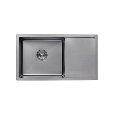 Кухонна мийка Kroner KRP Schwarze - 7844HM PVD (3,0/1,0 мм) CV025277 фото
