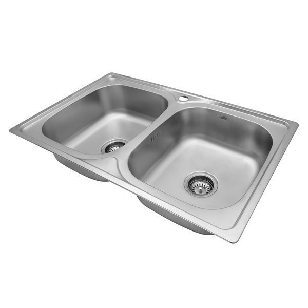 Кухонна мийка Kroner KRP Satin - 7948Z (0.8 мм) (CV025445) CV025445 фото