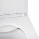 Набір 2 в 1 Kroner Eifel WHI493436 RIMLESS Slim Duroplast / Soft-close / Quick relase (CV029611) + Kroner KRP Edelstahl Kubus - SCH052 (CV027931) SET-2503-1 фото 8