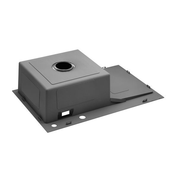 Набір 3 в 1 мийка для кухні Kroner KRP Schwarze - 7849LHM PVD (CV025278) + дозатор SET-2231-36 фото