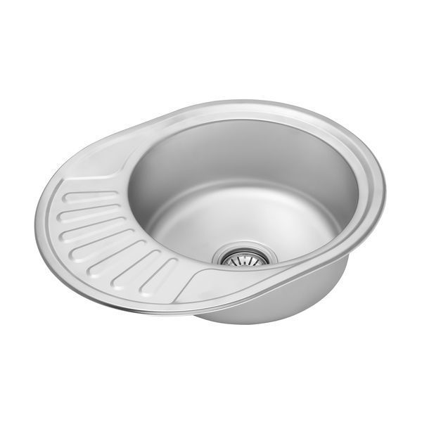 Кухонна мийка Kroner KRP Dekor - 5745 (0.8 мм) (CV022774) CV022774 фото