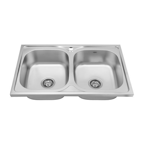 Кухонна мийка накладна Kroner KRP Satin - 5080Z (0.8 мм) (CV022822) CV022822 фото