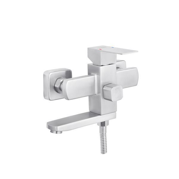 Змішувач для ванни Kroner KRP Edelstahl Kubus - ESG060 (CV023012) CV023012 фото
