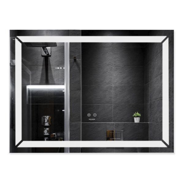 Дзеркало Kroner KRP Spiegel HR1 - 8060 з LED-підсвічуванням та антизапотіванням (CV030030) CV030030 фото