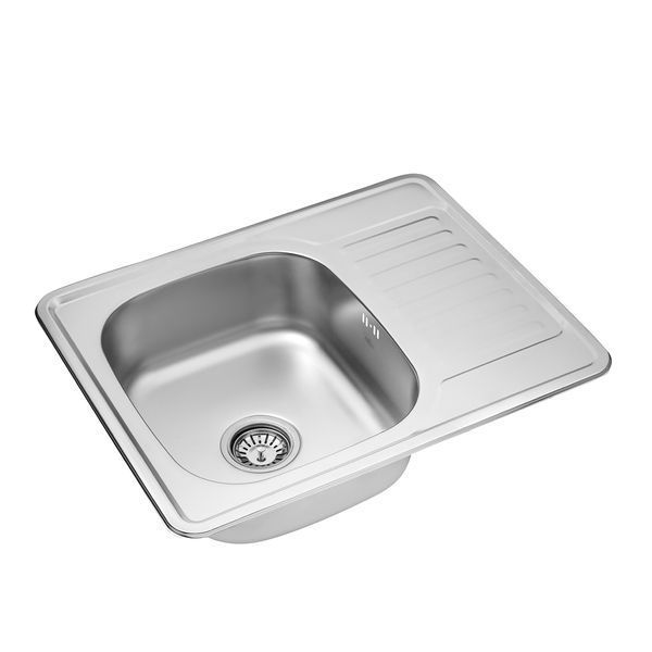 Кухонна мийка Kroner KRP Satin - 6350 (0.8 мм) (CV022779) CV022779 фото
