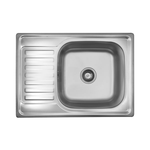 Кухонна мийка Kroner KRP Satin - 6950 (0,8 мм) CV022780 фото