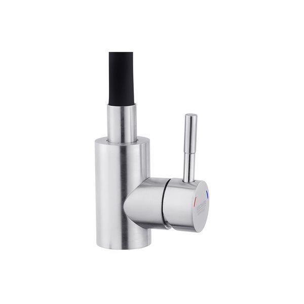 Набір 3 в 1 Kroner Derby KRP Brush - 5050HM (CV027234) + Kroner KRP Edelstahl Klassisch - ESG035BLK (CV024353) + дозатор SET-2226-10 фото
