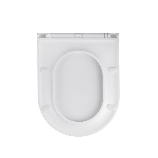 Унітаз підвісний безобідковий Kroner Armada WHI513636 RIMLESS з сидінням Slim Duroplast / Soft-close / Quick relase (KA513636WHIR) (CV029610) CV029610 фото