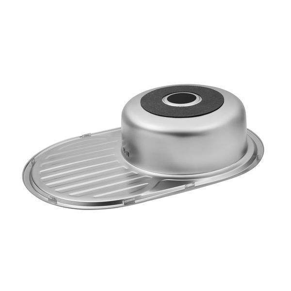 Кухонна мийка Kroner KRP Satin - 7750 (0.6 мм) (CV022787) CV022787 фото