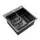 Кухонна мийка Kroner KRP Schwarze - 5050HM PVD (3.0/1.0 мм) (CV022793) CV022793 фото 6