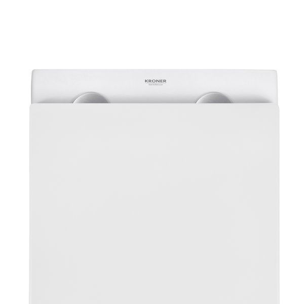Унітаз підвісний безобідковий Kroner Eifel WHI493436 RIMLESS з сидінням Slim Duroplast / Soft-close / Quick relase (KE493436WHIR) (CV029611) CV029611 фото
