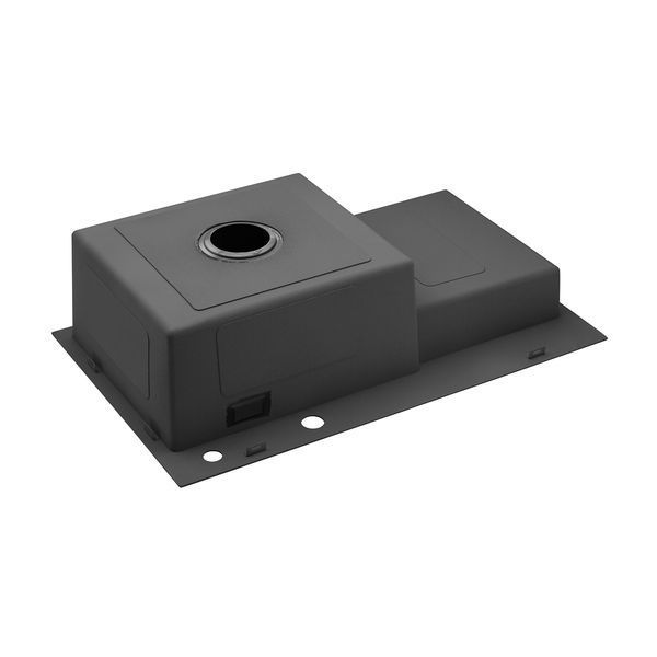 Набір 4 в 1 мийка для кухні Kroner KRP PVD Schwarze - 7848LHM (CV030023) + Kroner KRP Graz - GRP03815 (CV031337) + дозатор + кошик SET-2209-1 фото
