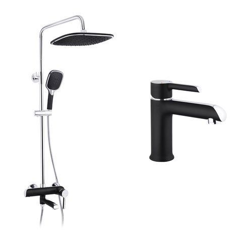 Набор 2 в 1 душова система Kroner Essen-SCH063 + змішувач Essen-SCH010 (CVS30210) CVS30210 фото