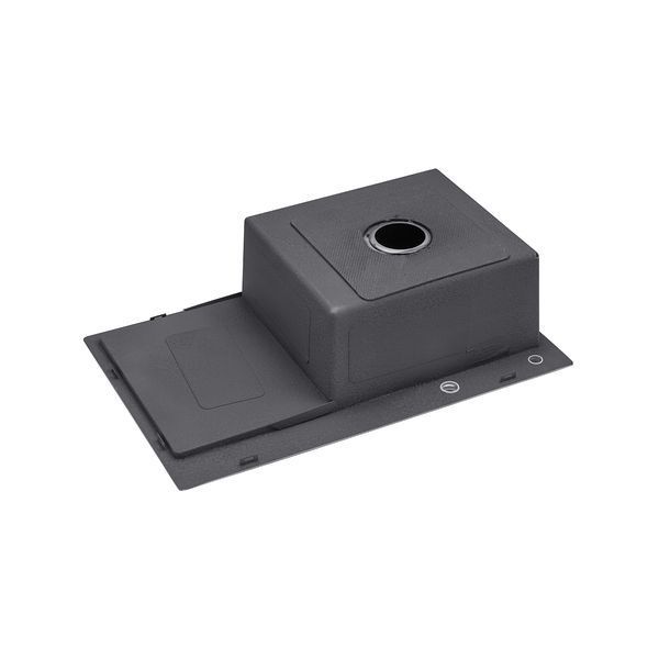 Комплект кухонна мийка Kroner Schwarze-7849RHM PVD + змішувач Edelstahl Klassisch-SCH03918 + дозатор Spender-026 (CVS30126) CVS30126 фото