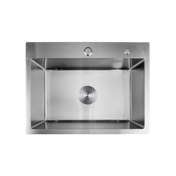 Кухонна мийка Kroner KRP Gebürstet - 5843HM (3,0/1,0 мм) CV022801 фото