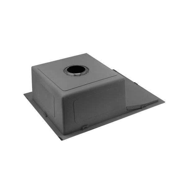 Комплект кухонна мийка Kroner Geb&uuml;rstet-6350RHM + змішувач K&uuml;che-C031BLK + дозатор Spender-ECG049 (CVS30127) CVS30127 фото