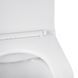 Набір 2 в 1 Kroner Harz WHI493736 RIMLESS Slim Duroplast / Soft-close / Quick relase (CV029609) + Kroner KRP Edelstahl Klassisch - ESG053 (CV029966) SET-2501-7 фото 8