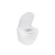Набір 2 в 1 Kroner Harz WHI493736 RIMLESS Slim Duroplast / Soft-close / Quick relase (CV029609) + Kroner KRP Edelstahl Klassisch - ESG053 (CV029966) SET-2501-7 фото 5