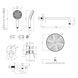 Душова система Kroner Element 211335A-0101 (CV036004) CV036004 фото 2