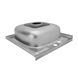 Кухонна мийка накладна Kroner KRP Polierte - 5050 (0,6 мм) CV022816 фото 5