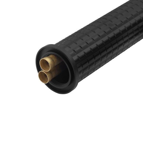 Набір 4 в 1 мийка для кухні Kroner KRP Schwarze - 6350LHM PVD (CV031322) + Kroner KRP Ersel - SCH03999 (CV033802) + дозатор + кошик SET-2211-11 фото