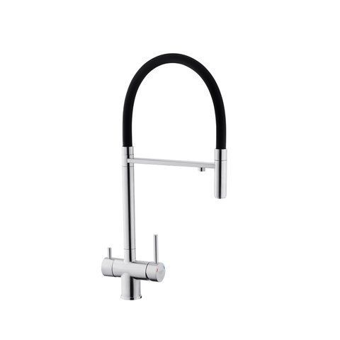 Змішувач для кухні з підключенням до фільтра Kroner KRP Edelstahl Klassisch - ESG03815BLK (CV027933) CV027933 фото