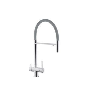 Змішувач для кухні з підключенням до фільтра Kroner KRP Edelstahl Klassisch - ESG03815GRA (CV027934) CV027934 фото