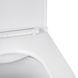 Набір 2 в 1 Kroner Armada WHI513636 RIMLESS Slim Duroplast / Soft-close / Quick relase (CV029610) + Kroner KRP Edelstahl Kubus - CHR052 (CV031896) SET-2502-2 фото 8