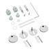 Набір 2 в 1 Kroner Armada WHI513636 RIMLESS Slim Duroplast / Soft-close / Quick relase (CV029610) + Kroner KRP Edelstahl Kubus - CHR052 (CV031896) SET-2502-2 фото 14