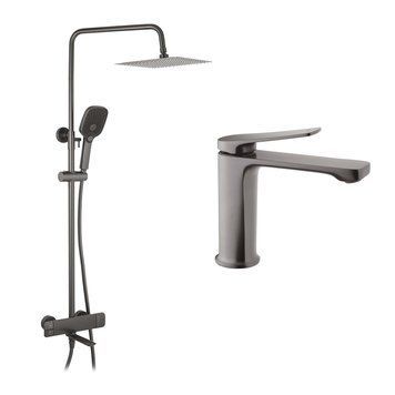 Набор 2 в 1 душова система Kroner Makon-GRP063 + змішувач Makon-GRP010 (CVS30226) CVS30226 фото