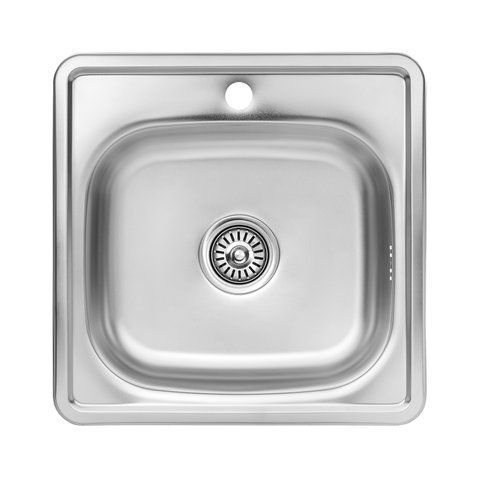 Кухонна мийка Kroner KRP Satin - 4848 (0.6 мм) (CV022759) CV022759 фото