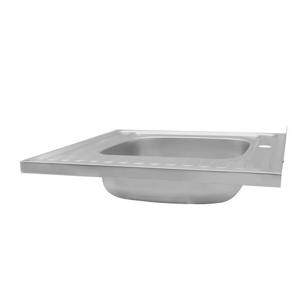 Кухонна мийка накладна Kroner KRP Satin - 6060L (0.6 мм) (CV022823) CV022823 фото