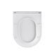 Набір 2 в 1 Kroner Armada WHI513636 RIMLESS Slim Duroplast / Soft-close / Quick relase (CV029610) + Kroner KRP Edelstahl Kubus - SCH053 (CV029969) SET-2502-3 фото 13
