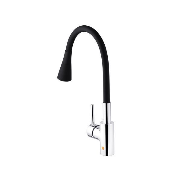 Комплект кухонна мийка Kroner Geb&uuml;rstet-6050HM + змішувач K&uuml;che-C031BLK + дозатор Spender-016 (CVS29843) CVS29843 фото