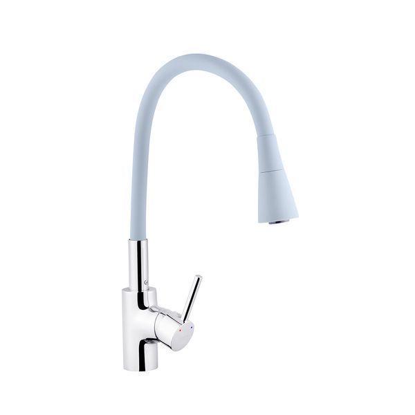 Комплект кухонна мийка Kroner Geb&uuml;rstet-6050HM + змішувач K&uuml;che-C031GRA + дозатор Spender-016 (CVS29844) CVS29844 фото