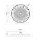 Лійка для верхнього душу Kroner Element 2801562901Z-0101 (CV036156) CV036156 фото 2