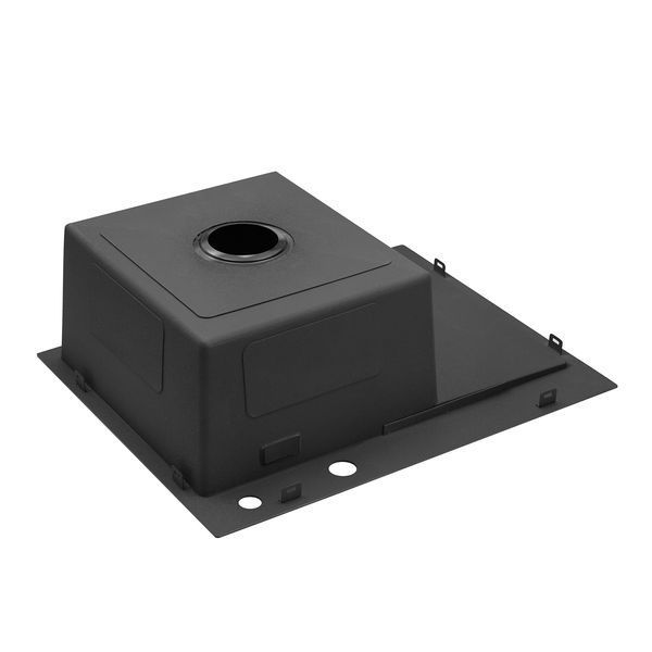 Набір 3 в 1 мийка для кухні Kroner KRP Schwarze - 6350LHM PVD (CV031322) + дозатор SET-2231-32 фото