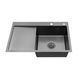 Кухонна мийка Kroner KRP Schwarze - 7849RHM PVD (3.0/1.0 мм) (CV025279) CV025279 фото 4